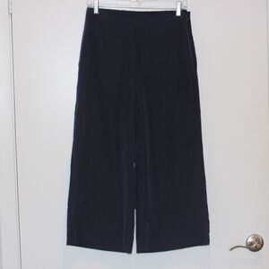 J.JIll Blue  Wide leg Crop  pants Women's size XS Petite